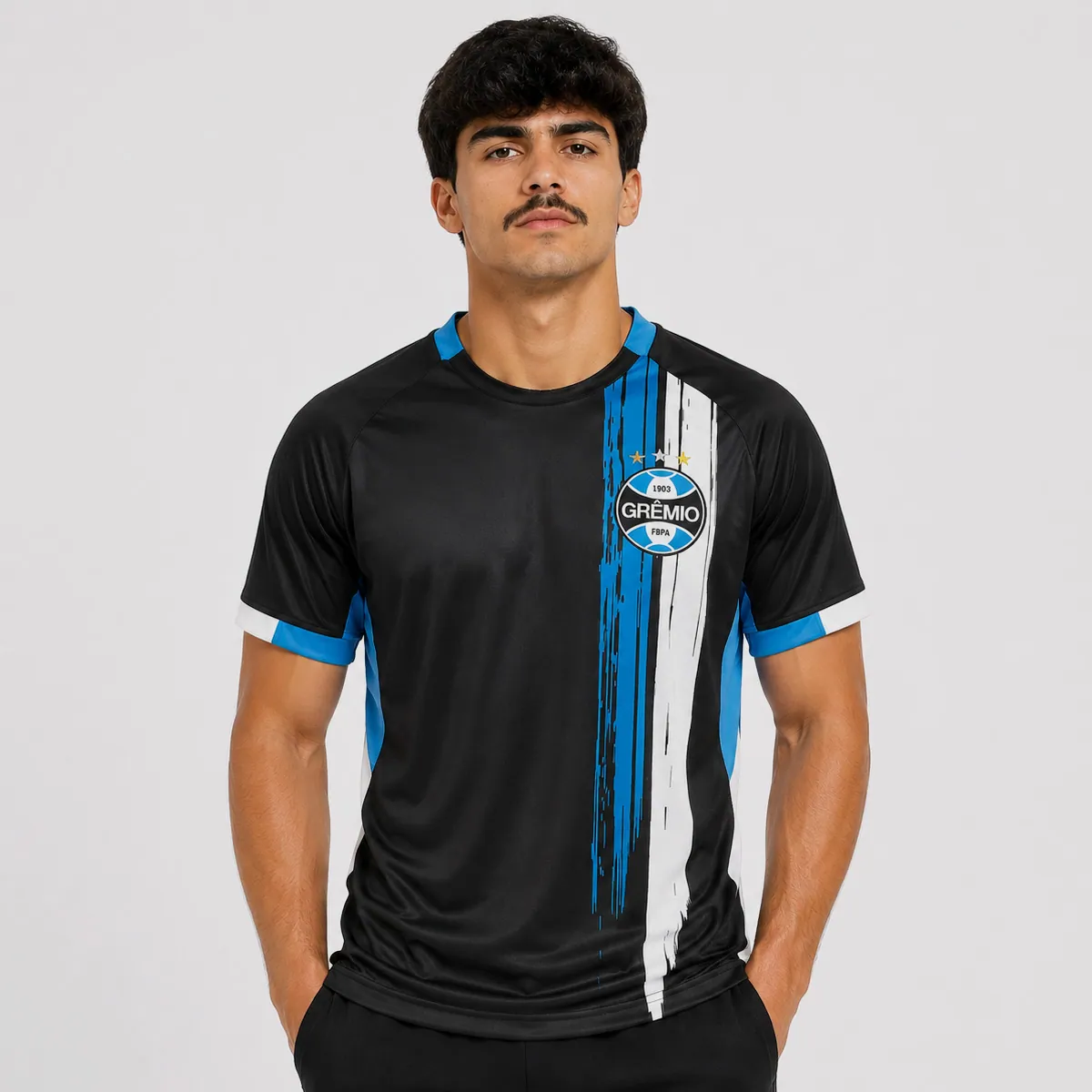 Camisa Grêmio Paintt Preta