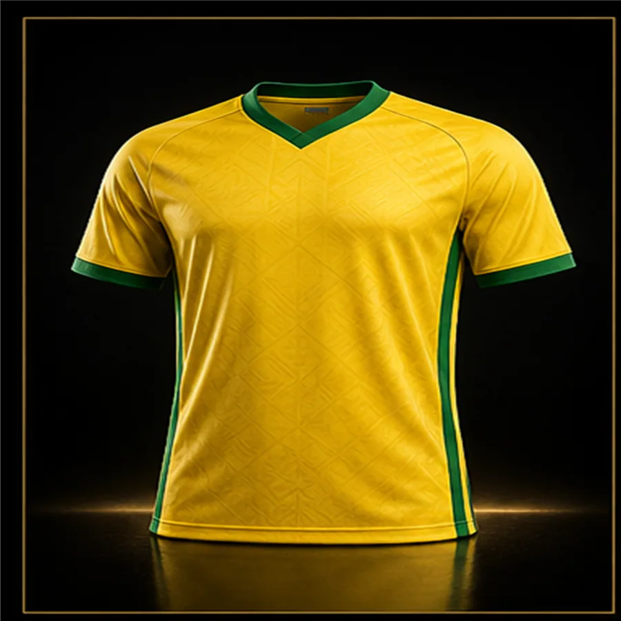 Camisa Brasil 2026 amarela em destaque na oferta da semana